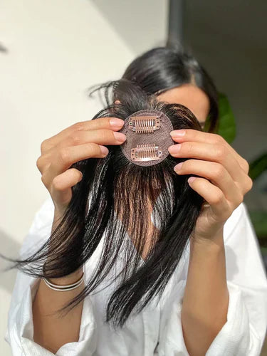 TOPPER WITH BANGS | HAIR TOPPER