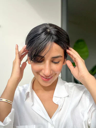 TOPPER WITH BANGS | HAIR TOPPER