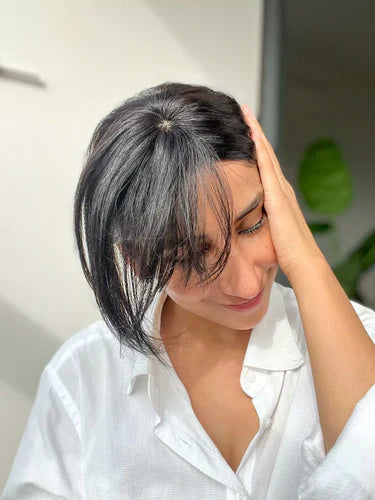 TOPPER WITH BANGS | HAIR TOPPER