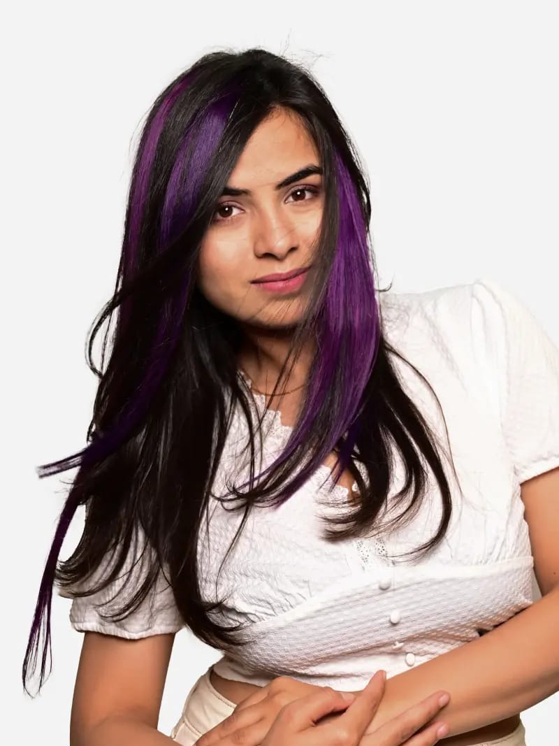 Purple Majesty Streaks