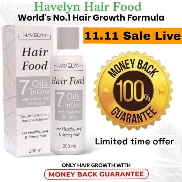 Havelyn Hair Food - Reduces Hair Fall - Fast Hair Growth